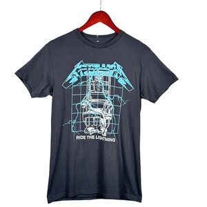 METALLICA “Ride the Lightning” Graphic Band T-Shirt